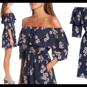 Off the shoulder dress